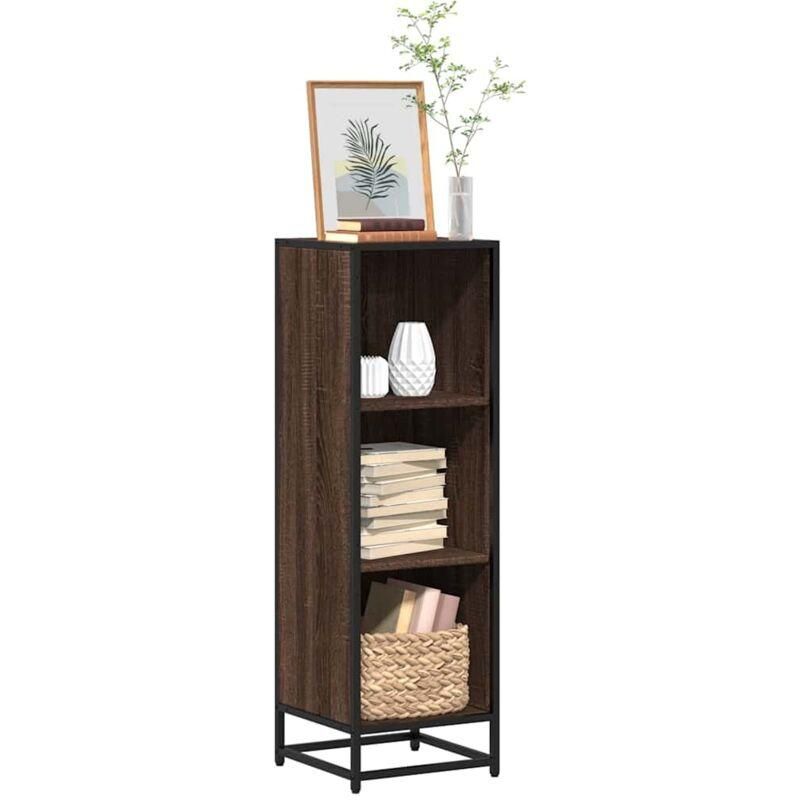 VidaXL Libreria Bianca 40x30x189 Cm - Scaffale In Legno Multistrato Per Libri E Oggetti - Foto 4