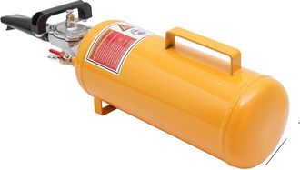 OEM Compresor De Neum&aacute;ticos, Capacidad De 8 Litros, Presi&oacute;n M&aacute;xima De 145 Psi, Color Amarillo