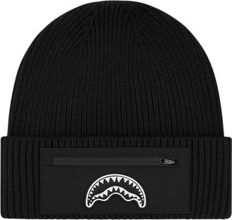 Sprayground Pocket Beanie - Heren - Hoeden - Zwart - ONE Size - Accessoires
