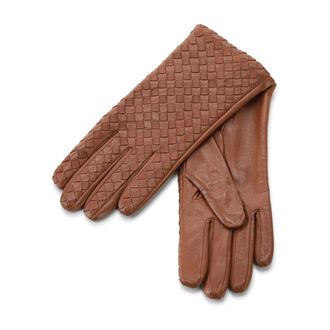 TR HANDSCHUHE WIEN Accessoires, Heren, Bruin, 9 1/2 IN, Leer, Leren handschoenen