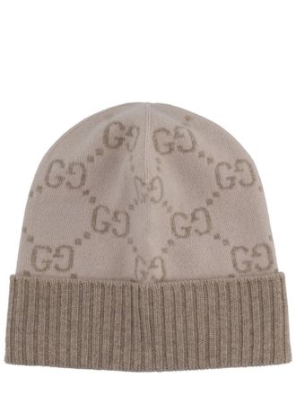 Gucci Jacquard Gg Hat