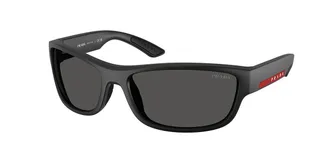 Prada PS C04S 1BO08Z Mens Sunglasses Black Size 65