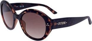 Guess Brown Gradient Round Ladies Sunglasses GF00041 52F 54