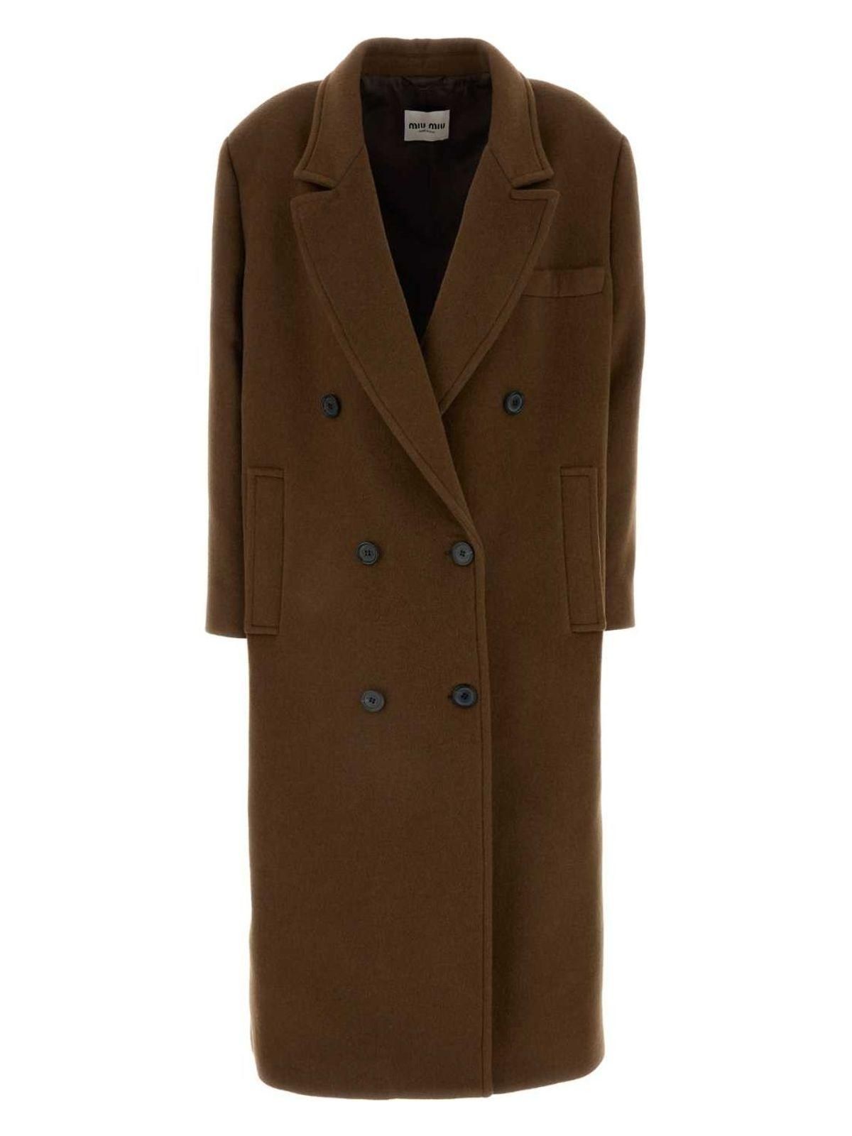 ジャケット・アウター miu miu 07aw archive wool coat Miu Miu Coat - 21 For Sale on 1stDibs | miu miu fur coat