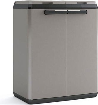 Keter Armadio Planet Recycling System dotato di due vani con anello fermasacco 68x39x92h - Keter