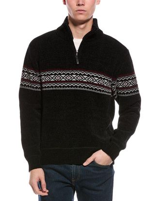 Point Zero Semi Fit 1/4-Zip Mock Neck Sweater
