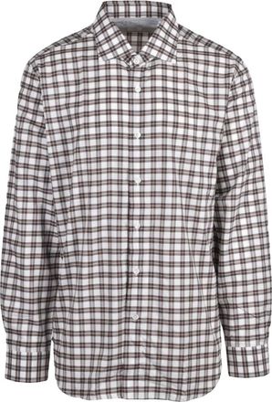 Eleventy Casual Shirt - Heren - Casual Overhemden - Veelkleurig - XL - Katoen - Overhemden
