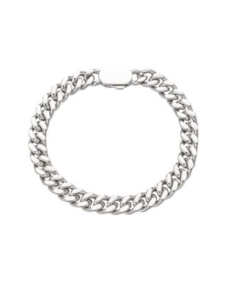 Jean Claude Dell Arte Stainless Steel Zig Zag Bracelet