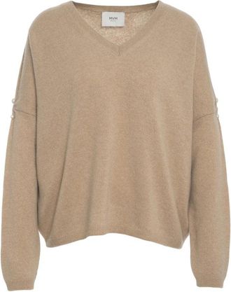 MVM Cashmere Sweater With Pearls