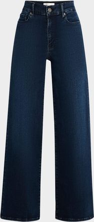 Frame Denim Le Slim Palazzo Jeans