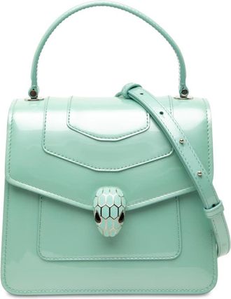 Bulgari Pre-owned Bvlgari Small Patent Serpenti Forever Top Handle Satchel Ladies JHZLVJFLQ54DANBJ