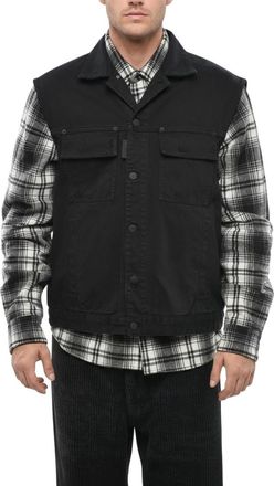 Dsquared2 Black Slim Sleeveless Jacket