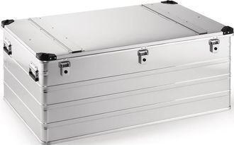 OEM Caja De Aluminio L1192xw790xh515mm 415l Con Cierre A Presi&oacute;n Y Esquinas Apilables