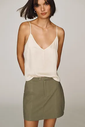 Bishop + Young Belted Mini Skirt