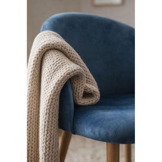 Regalos Miguel Sillas Comedor - Silla Vint Terciopelo - Azul