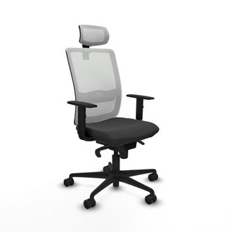 Piqueras y Crespo Silla De Oficina Piqueras Y Crespo Haches Negro Espuma Alta Densidad