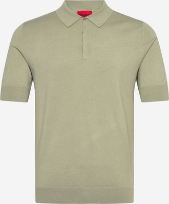 HUGO BOSS Polo de mezcla de viscosa con logo de Hugo Boss