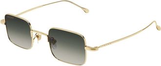 Gucci GG1813S 001 Mens Sunglasses Gold Size 41 - Free RX Lenses - Free RX Lenses