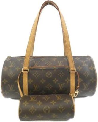 Louis Vuitton Pre-owned Shoulder Bags, female, Brown, Size: ONE SIZE Pre-owned Monogram Handbag