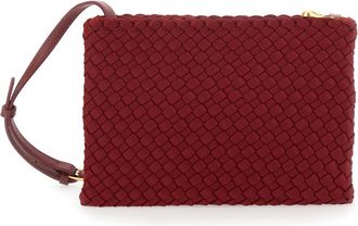 Naghedi Tassen, Dames, Rood, ONE Size, Leer, Soho Envelope Crossbody