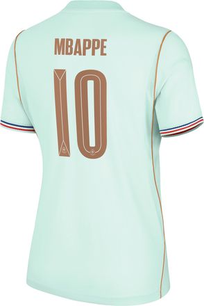 Nike Kylian Mbapp&eacute; France National Team 2026 Stadium Away Nike Womens Dri-FIT Soccer Jersey in Green | NN203949131-FFF