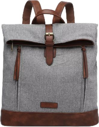 Generic Womens Ladies Girls Men Vegan Leather Backpack Rucksack Work Bag School College (Coffee)