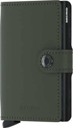 Secrid Miniwallet Matte in Green at Nordstrom