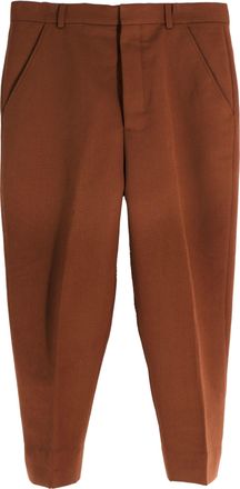 Ami Brown Wool Trousers Size 30