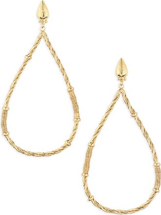 Gas Bijoux Torsade Bibi Drop Earrings in Gold at Nordstrom