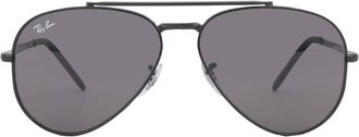 Ray-Ban New Aviator Dark Gray Unisex Sunglasses RB3625 002/B1 58