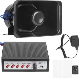 OEM Sirena Electr&oacute;nica De 5 Tonos, 12 V, Bocina De Advertencia, Altavoz, Alarma De Advertencia Para Coche, Repuestos De Accesorios, Bocina De Coche