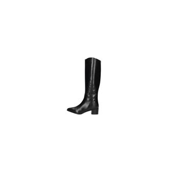 Fred De La Bretoniere Schoenen, Dames, Zwart, 40 EU, Wol, Elegante Frolly Slob Dameslaarzen