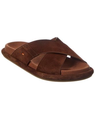 Santoni Suede Sandal