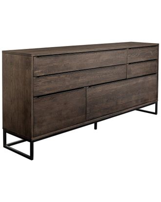 Armen Living Nevada Rustic Oak Wood Sideboard