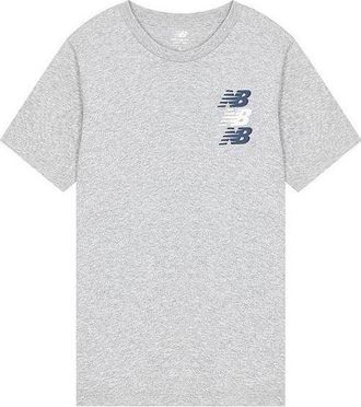 New Balance Triple Logo T-shirt Asia Sizing Grey MT21905-AG