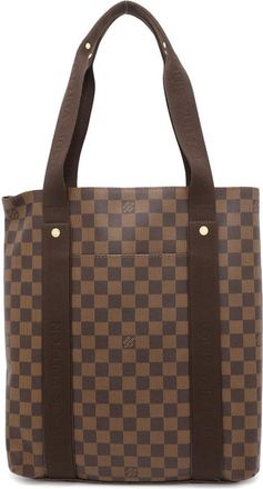 Louis Vuitton Damier Brown Damier Canvas Ebene Tote Bag (Pre-Owned)
