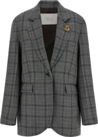 Tela Giselle Jacket - female - Tela - Blazers - Gray - 2XS - Jackets