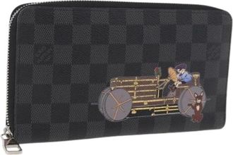 Louis Vuitton Pre-owned Vintage Damier Graphite Long Wallet - Dames - Vintage Accessoires - Grijs - ONE Size - Vintage