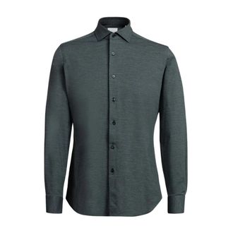 Xacus Grijze Herenshirts - Heren - Casual Overhemden - Grijs - 3XL - Overhemden