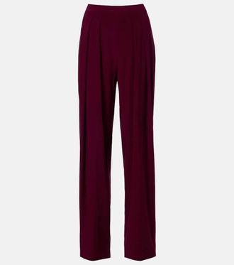 Norma Kamali Pleated wide-leg pants