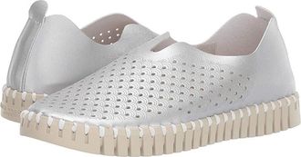 Ilse Jacobsen Tulip 3576 Womens Slip on Shoes Silver : EU 40 (US Womens 10) M, Synthetic