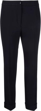 Etro Geknipte broek - Dames - Vrijetijds broeken - Zwart - XS - Broeken