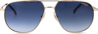 Carrera Occhiali da sole con montatura stile pilota - Oro