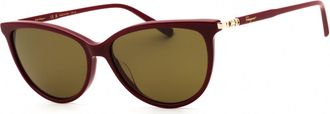 Ferragamo SF2870SCP 604 Burgundy/Green