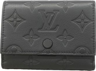 Louis Vuitton Black Wallet (Tri-Fold) (Pre-Owned)