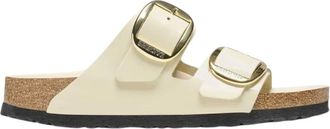 Birkenstock Dames, Schoenen, Beige, Maat: 38 EU Leer