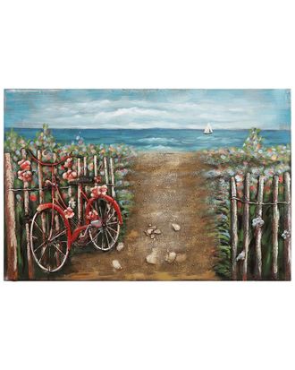 Empire Art Direct Red Bicycle Metal Artwork