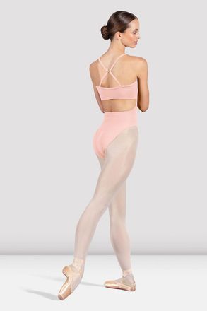 Bloch Ladies Emi Open Back Leotard, Light Pink
