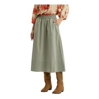 In Front Midi Skirts - female - IN FRONT - Midi Skirts - Green - 2XL - Skirts