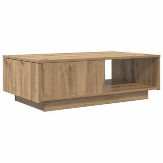 vidaXL Mesa De Caf&eacute; Con Caj&oacute;n Roble Artesanal 95 X 55 X 31 Cm Vidaxl